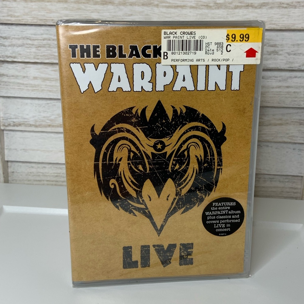 The Black Crowes Warpaint Live DVD New